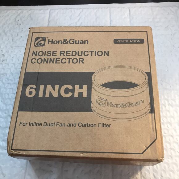 6 Inch Dust Collection Fittings Rubber Noise Reduction Clamp for 6 Inch PVC Pipe - Picture 1 of 7